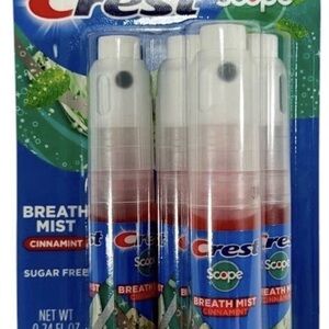 Crest Scope Cinnamint Breath Mist Pack - Red and White